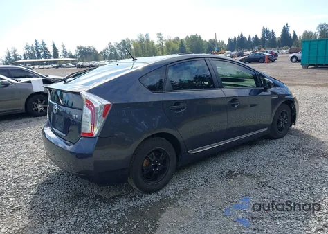 2012 Toyota Prius Two из США, поврежденный, VIN JTDKN3DU6C5392630